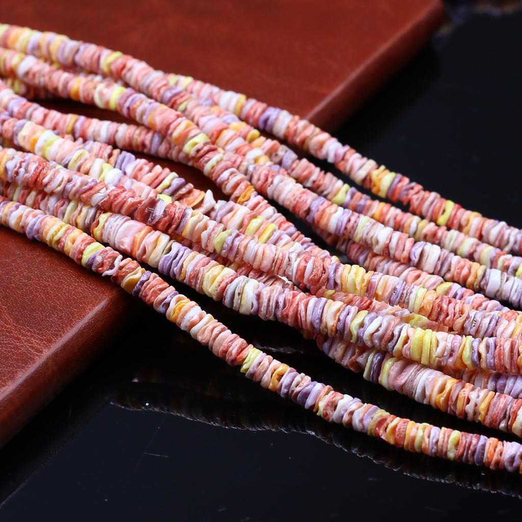 Shell Spacer Beads Natural Freshwater Shell Isolation Beads 6mm For Jewelry Making DIY Necklace Bracelet Earrings Accessory