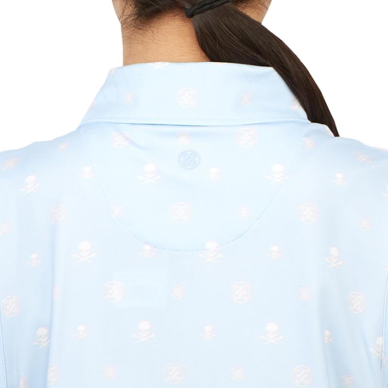 Zipore Damen S Golf SleeveleSS g4lS23k562 Sky