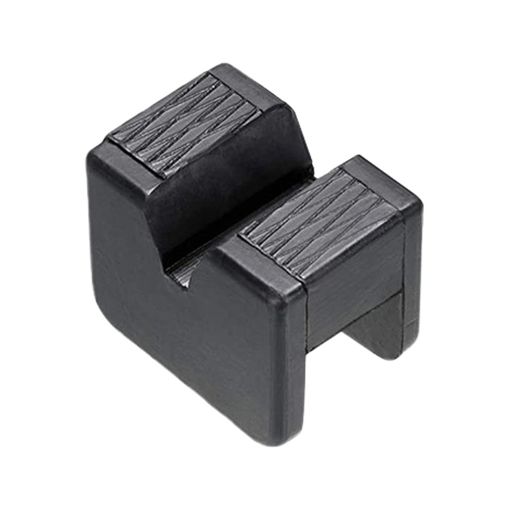 1/2pc Car Jack Rubber Pad Car Slotted Lift Jack Stand Rubber Pads Universal Repair Tools Frame Protector Adapter Jacking Tools