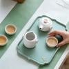 Edenus Ceramic Kung Fu Tea Set - Plum Gentleman
