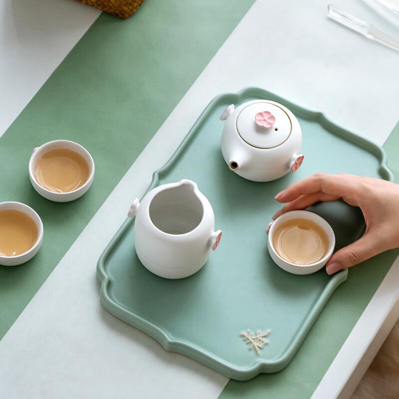Edenus High-End Ceramic Gongfu Tea Set