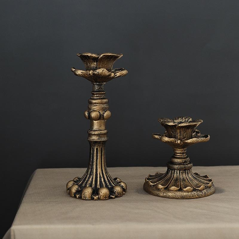 Retro Candlestick Photo Props Ins Wind Candle Shooting Background Home Decoration Ornaments Photography Props