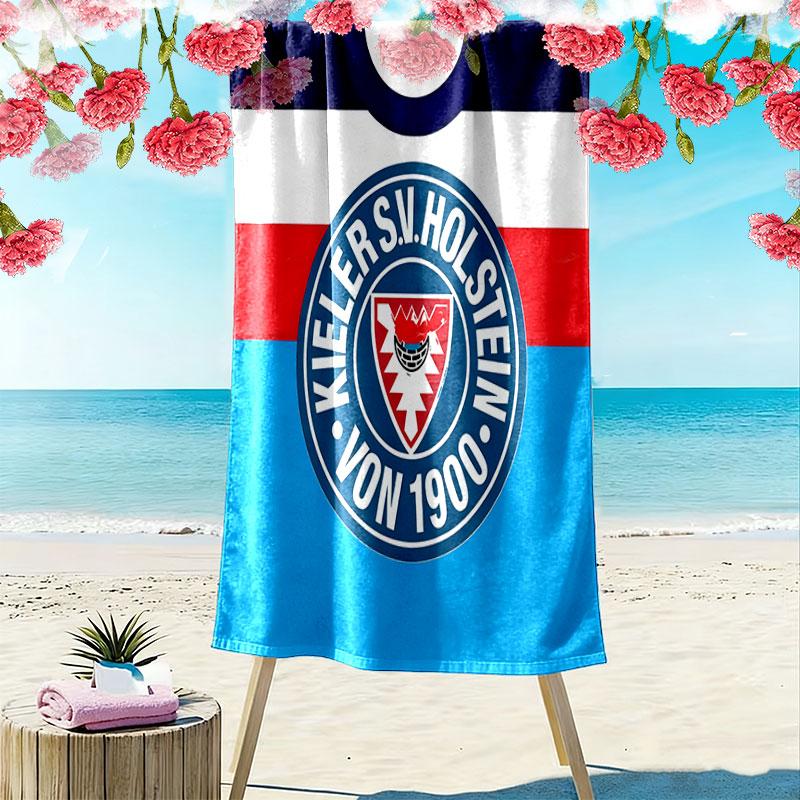 Kiel Pride Print Strandtuch, Großes Weiches Schnelltrocknendes Handtuch für Strand Camping Schwimmen