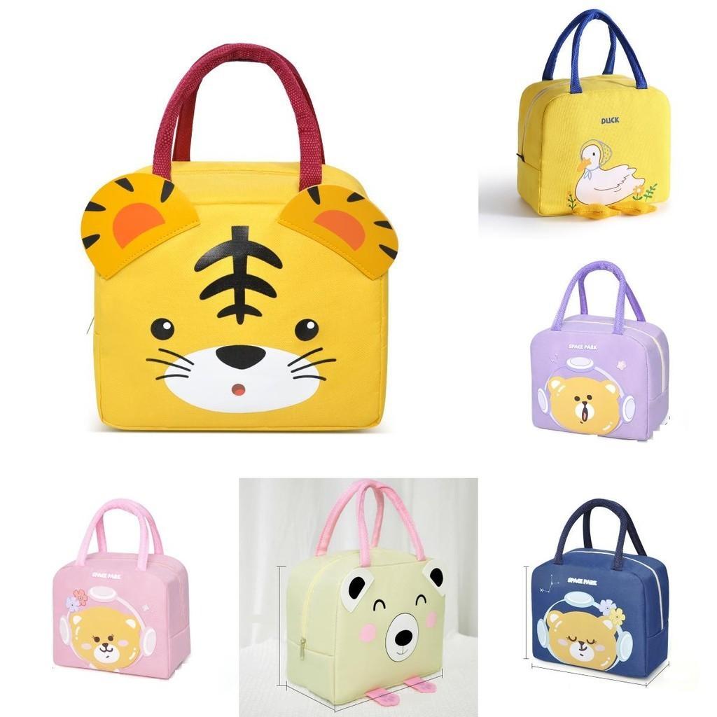 New Cartoon Style Oxford Cloth Thermal Lunch Tote With Unique Design And Spacious Interior
