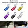 Aluminum Alloy Car Tuning Simulator Turbine Exhaust Pipe Head Whistle Exhaust Sound Microphone Wave Amplification And Motorcycle