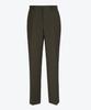 Legasi All Season Semi-Wide Banded Slacks - Dark Brown [Signature Synthetic]