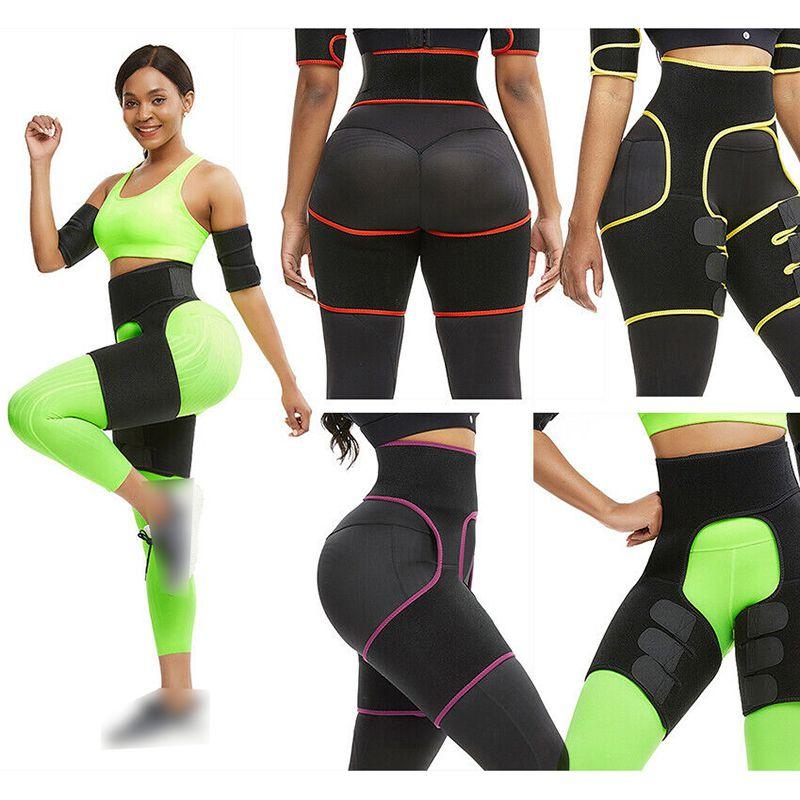 Neoprene Thigh Womens Shaper High Waist Leg Slimming Trimmer Wrap Shapewear Belt