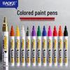 Bao Ke MP680 Waterproof Industrial Paint Marker - White & Gold Signature Pen
