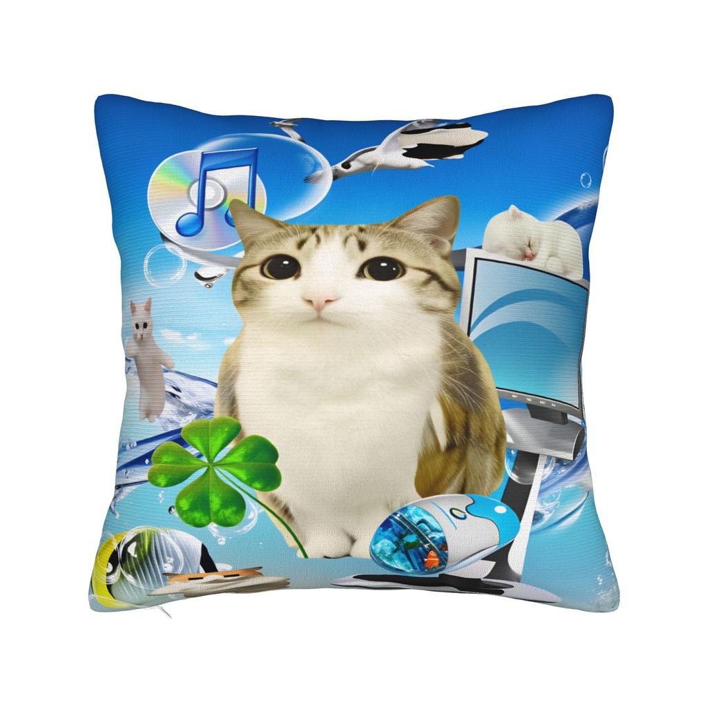 Frutiger Aero Ästhetik Kissenbezug Vintage Kissenbezug für Couch Sofa Schlafzimmer Weiche Kissenbezüge Geschenkidee