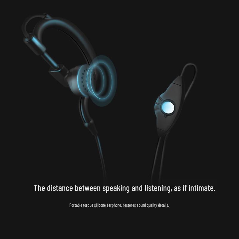 GETIEN EP500 Universal Ear-Hook Walkie-Talkie Headset (CN version)