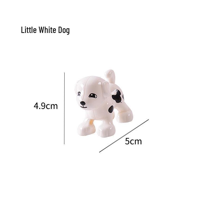 Compatible Large Bricks: Animal Accessories & Educational Building Blocks for Children - Ocean & Forest Themes