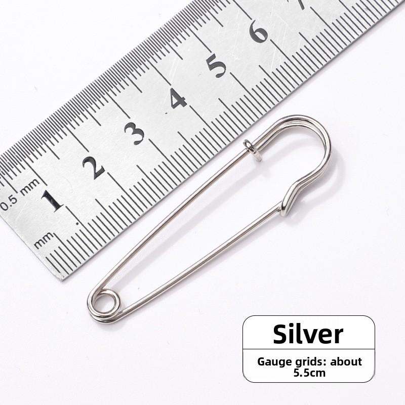 Förtjockade Stora Säkerhetsnålar, Säkerhetsnålar för Rockar, Knappar till Ulltröjor, Enkla Nålar, Broscher, Handgjorda Smyckestillbehör