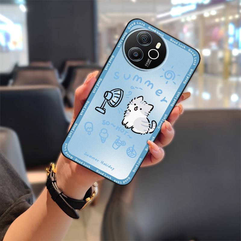Protective Soft Case Phone Case For Blackview Shark8/Oscal Tiger12 Waterproof Graffiti Full Wrap Anti-knock Durable Cute