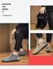 Soft-Soled Men's Mid-Top Zipper Casual Slip-On Shoes - Light Luxury Trendy Style