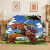 Classic Z-Zelda Cartoon Games Soft Flannel Throw Blanket,Cozy Blanket for Bed,Couch,Sofa,Bedroom,Living Room,Picnic kids Camping
