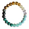 Wealth Attraction Bracelets Crystal Stone Beaded Bracelets with Positive Energy