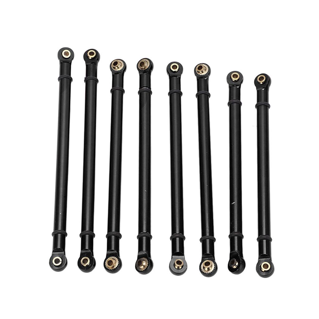 8pcs M3 Aluminum Alloy Link Rod Linkage Set for   SCX10 RC Crawler Car Upgrade Parts