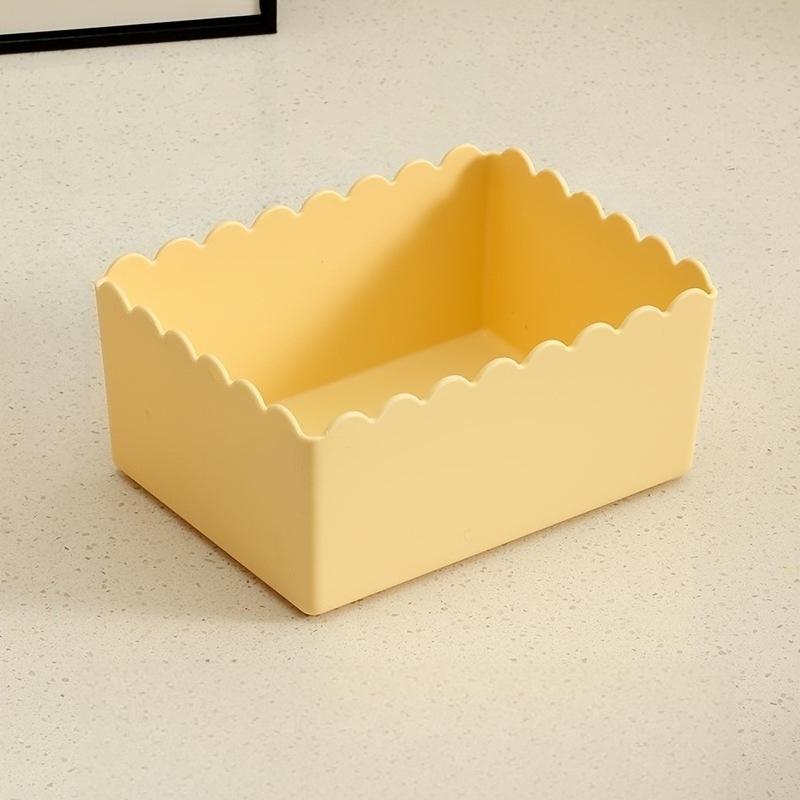 

Desktop Storage Box for Cosmetics, Suitable for Organizing Household Items And Snacks,Perfect for Dorms And Bathrooms
