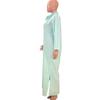 Summer Womens Fashionable Solid Color Cotton Linen Shirt Dress Elegant Casual Party Dress New Lapel Button Slit Midi Shirt Dress