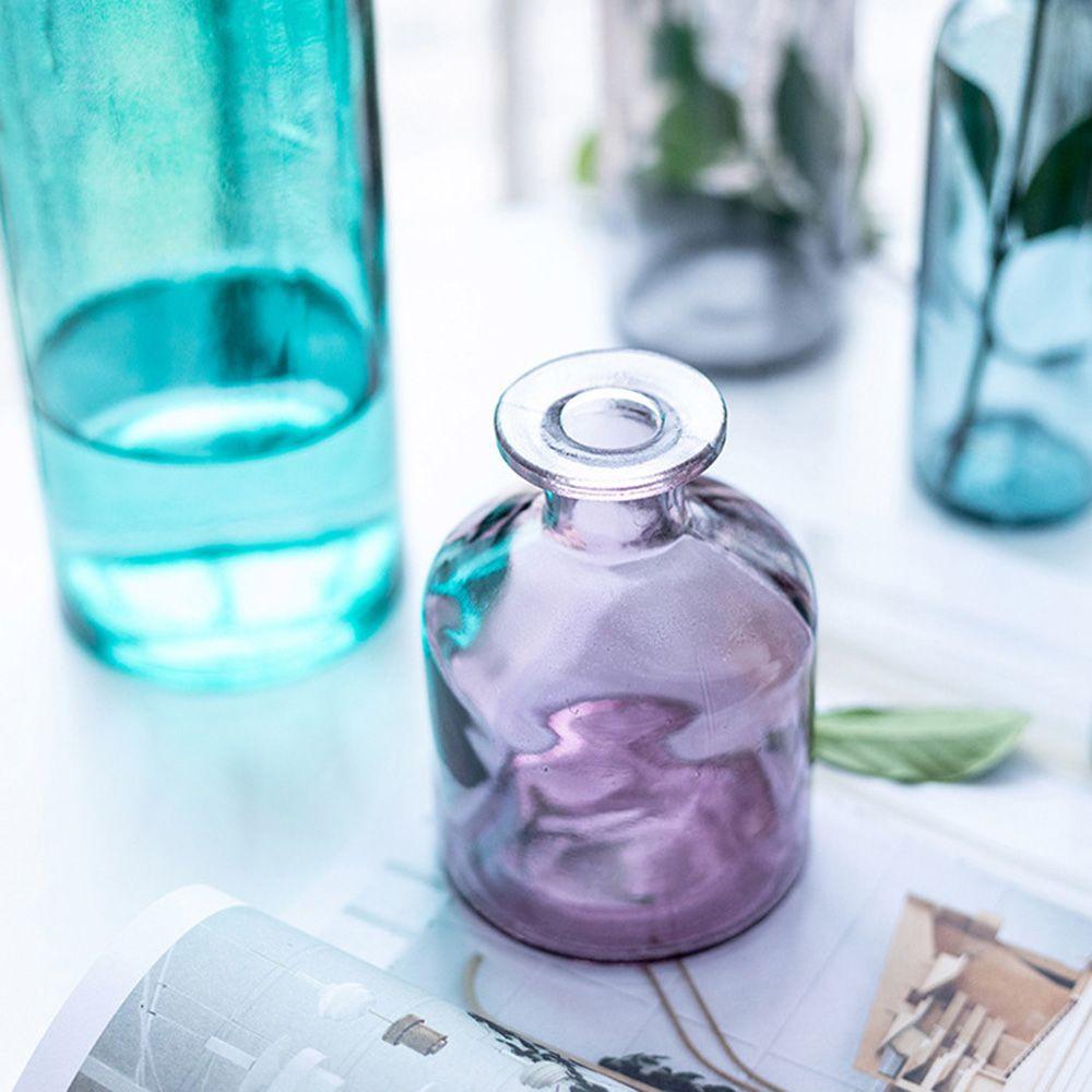 Transparente Hydrokulturpflanze Wohnzimmer Blumendekoration Glasflasche Blumenvase Glasvase Heimdekoration Tischdeko