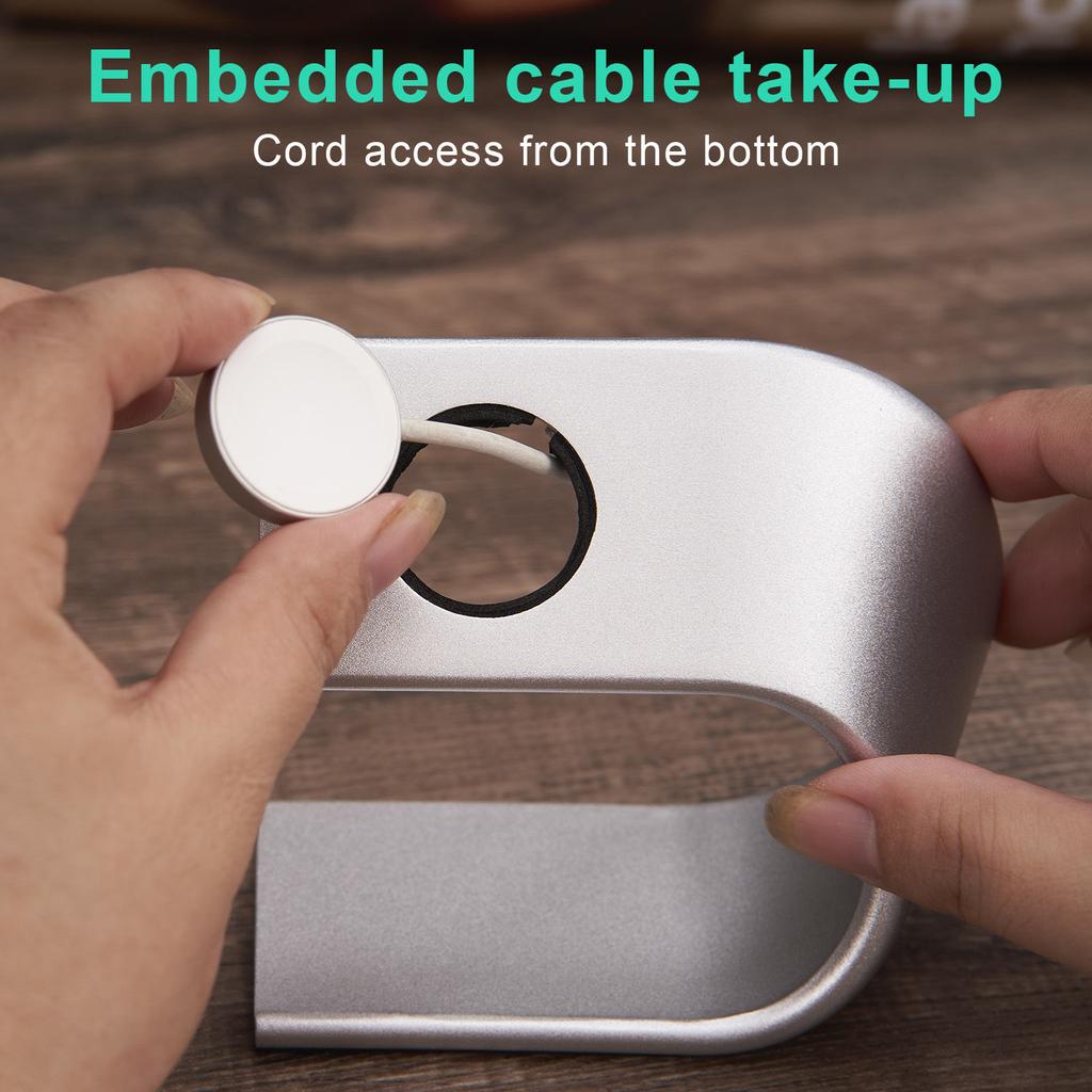 Watch Display Stand Holder –Universally Compatible Watch Stand Display,Aluminum Alloy  U- Shaped Wrist Watch Display Holder Rack