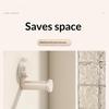 No-Drill Hanger Storage Rack Suction Cup Installation Adjustable Length Rack Retractable Multi-Function Hanger Container