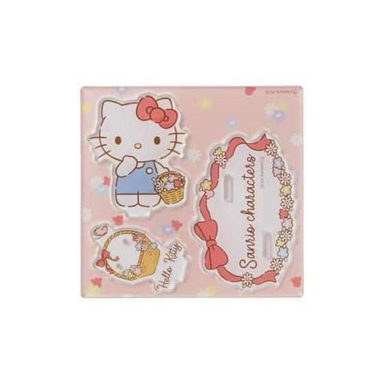 White Clover Hello Kitty Acrylic Stand Accessory Display for Sanrio Characters - Necklace, Earrings, Ring Holder (AS-SAKT01)