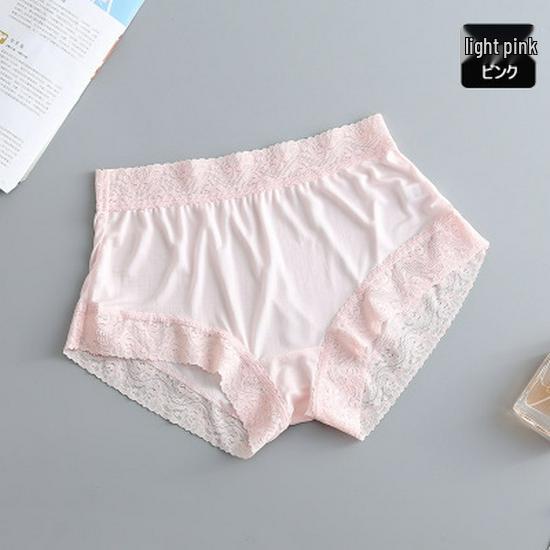 

Женские трусики танга средней посадки, кружевные, бесшовные, из тутового шелка XL