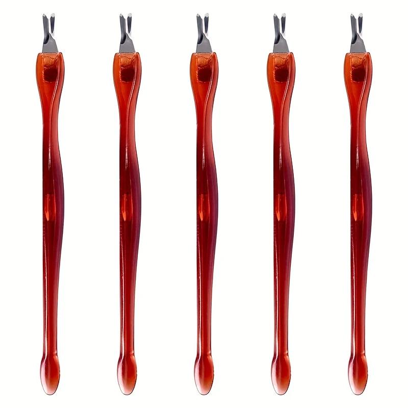 Xiaomi 5pcs Cuticle Knife Trimmer Cuticle Fork Trimmer Nail Cuticle Remover Trimmer Pusher Dead Skin with Double Head V-Shaped Fork