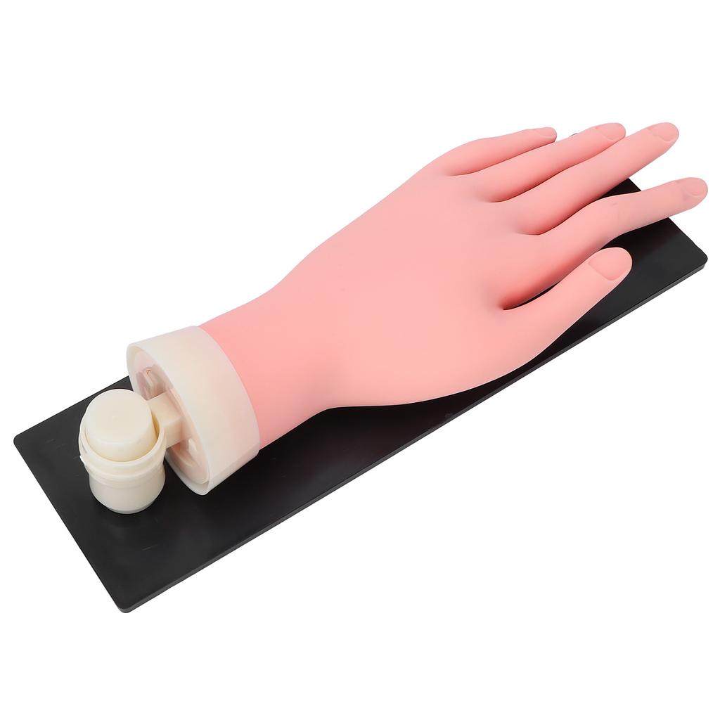 Nail Art Training Practice Hand Manicure Mannequin Fake Hand for Nail Training Display