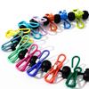 Pack Of 2 Portable Travel Clotheslines With Clip And Nonslip Hook Flexible Drying Cord For Camping Laundry Drying