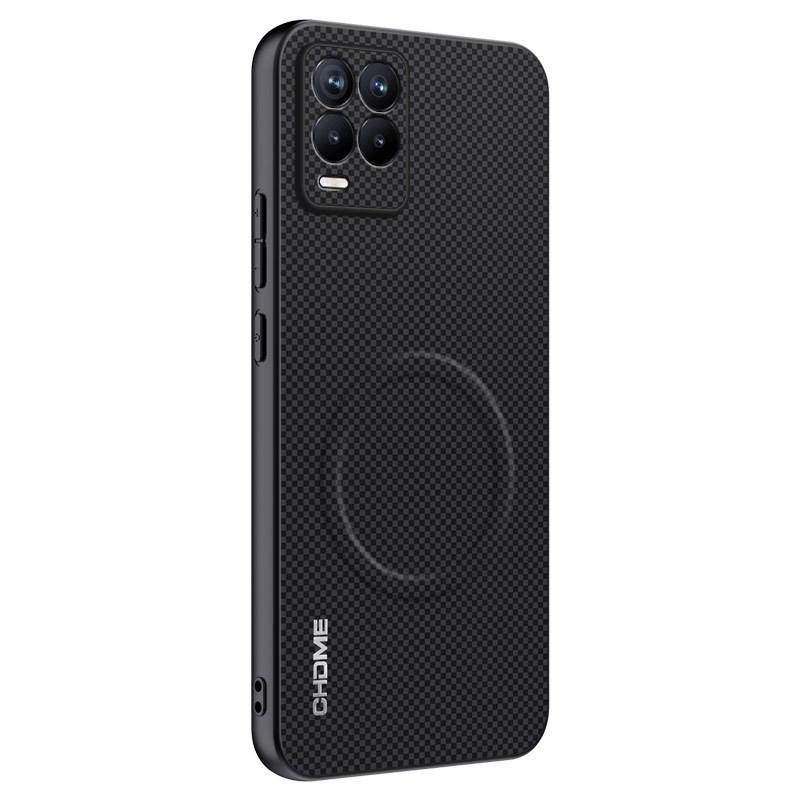 Realme 8 Protective Case: Full Coverage, Anti-Drop, Elegant Magnet Buckle, Textured.