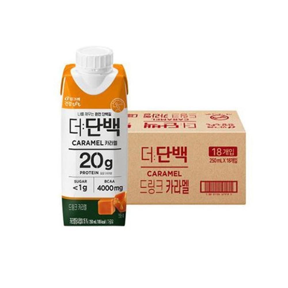 Binggrae The Protein Drink Caramel 18 Pcs 250ml Ingredients: May Be Subject To Change At the Manufacturer’s Discretion. For | 18 Pcs 250ml