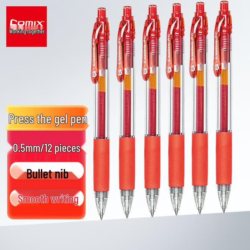 COMIX K37 Retractable 0.5mm Gel Pen