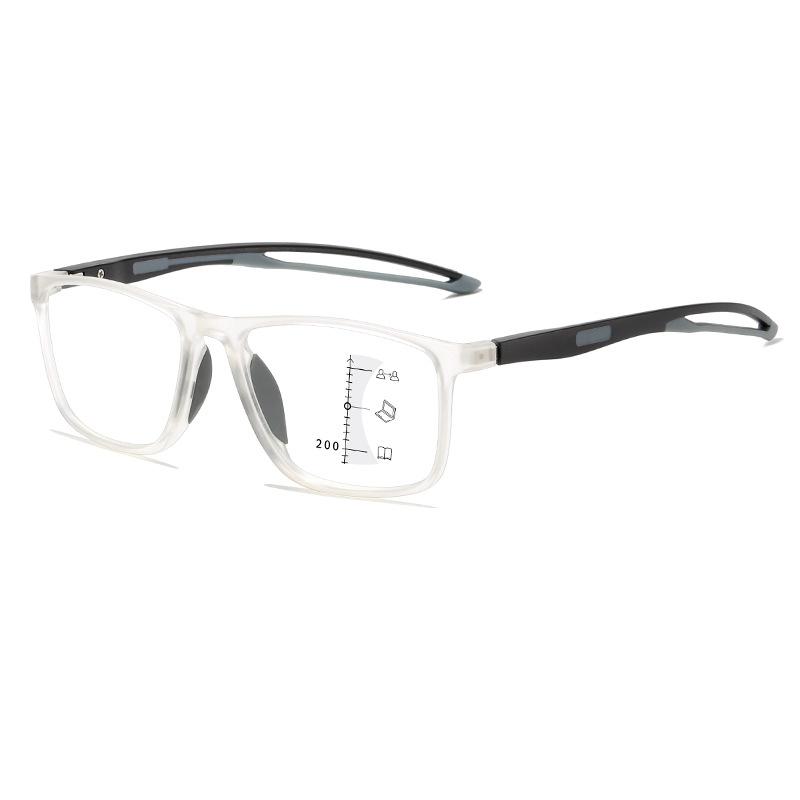 

New Progressive Multifocal Reading Glasses Trendy Anti-Blue Light Eyewear Men Women Near Far Prescription Presbyopia Eyeglasses 4.0