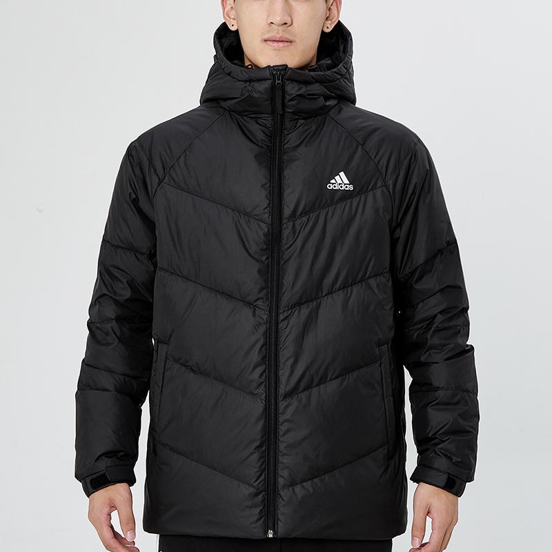 Adidas Casual Warm Sports Hooded Down Jacket Men Outerwear H20783