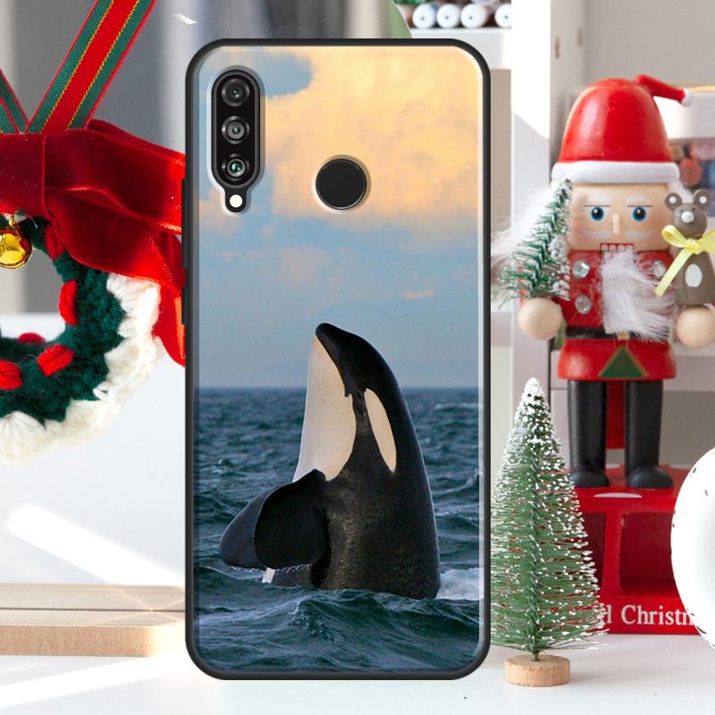 

Killer Whale Orca For Huawei Nova 12i 11i 8i 12s Y73 Y72 Y61 Y91 Y90 Y70 Y60 9 10 SE P60 Pro P30 P40 Lite Case Huawei Nova 8i