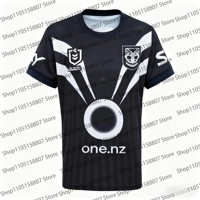 2026 Summer Men's Bestseller New Zealand Warriors Rugby Training Uniform T-shirt for Both Men and Women Quick-drying Top