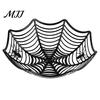Durable Halloween Bowl Spider Web Basket, Plastic Cobweb Design Fruit Serving Bowl, Treat High-quality or Trick Candy Holder for Dinner Table,