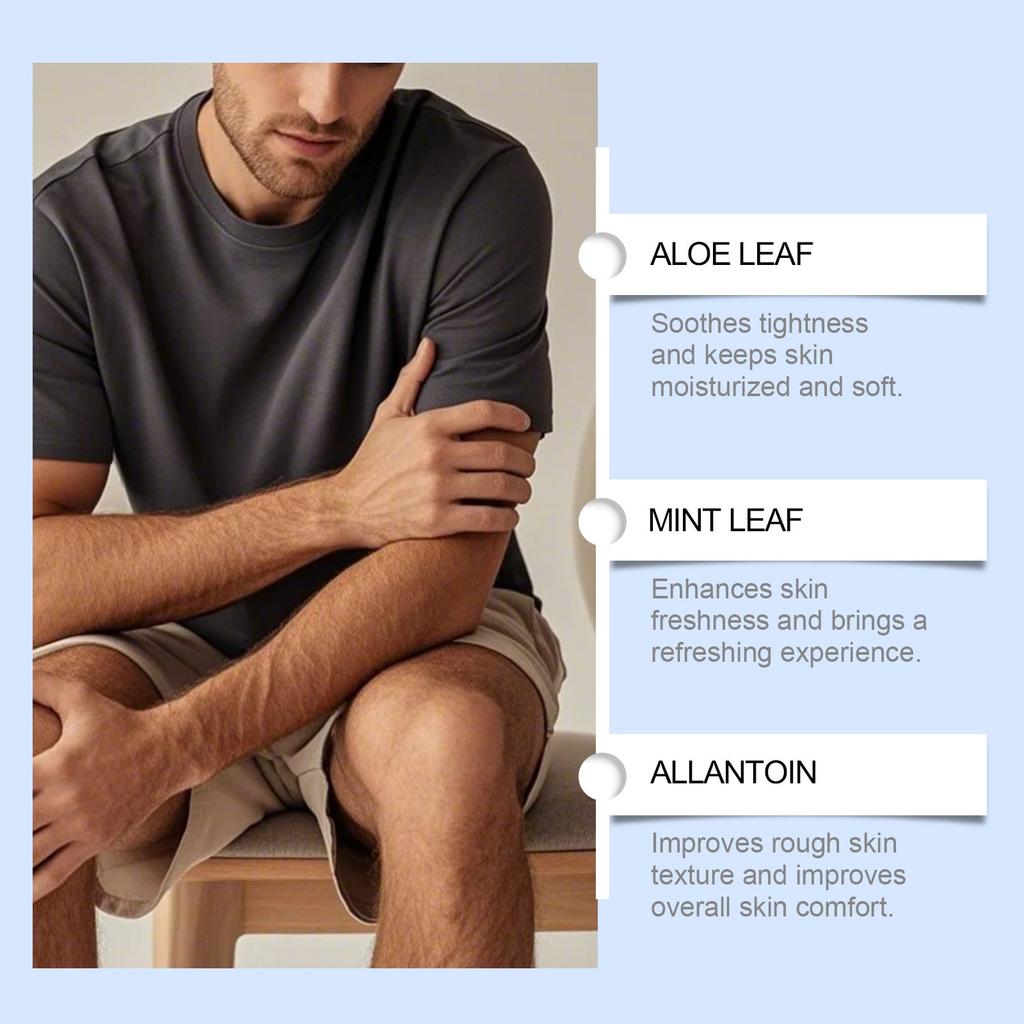 This Body Stretching Cream Gently Nourishes The Skin, Providing Daily Moisture Without Greasiness. It Is Suitable For Both Men And Women