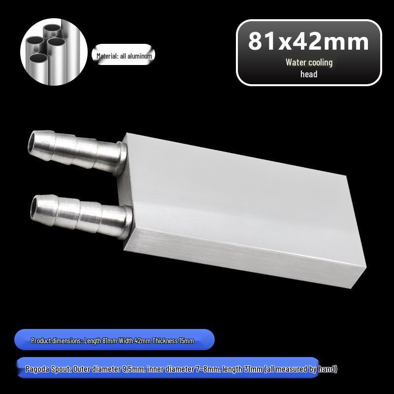 Aluminum Water Cooling Plate for Semiconductor Heat Dissipation