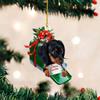 2023 Christmas Ornament New Year Festive Party Supplies Room Xmas Tree Pendant Cute Kitty Dog Cat Animal Decoration Xmas Gift