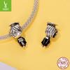 Graduation Season Boy Diy Beaded Accessories Creative Graduation Gift S925 Sterling Silver Beads Loose Beads