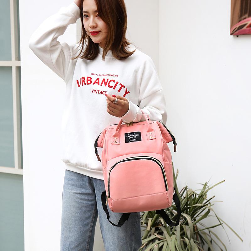 Schoolbag Fashion Large Capacity Backpack Maternal and Infant Bag Multifunctional Going Backpack Baby Maternity Mommy Bag Student School Bag