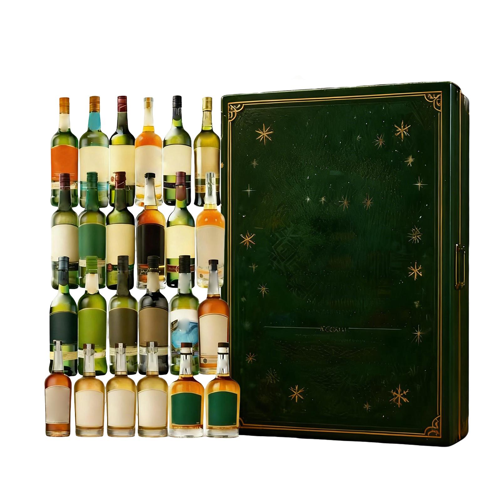 

2D Flat Aircraft Box 24pc Series Advent Calendar Christmas Countdown One Size зелёный