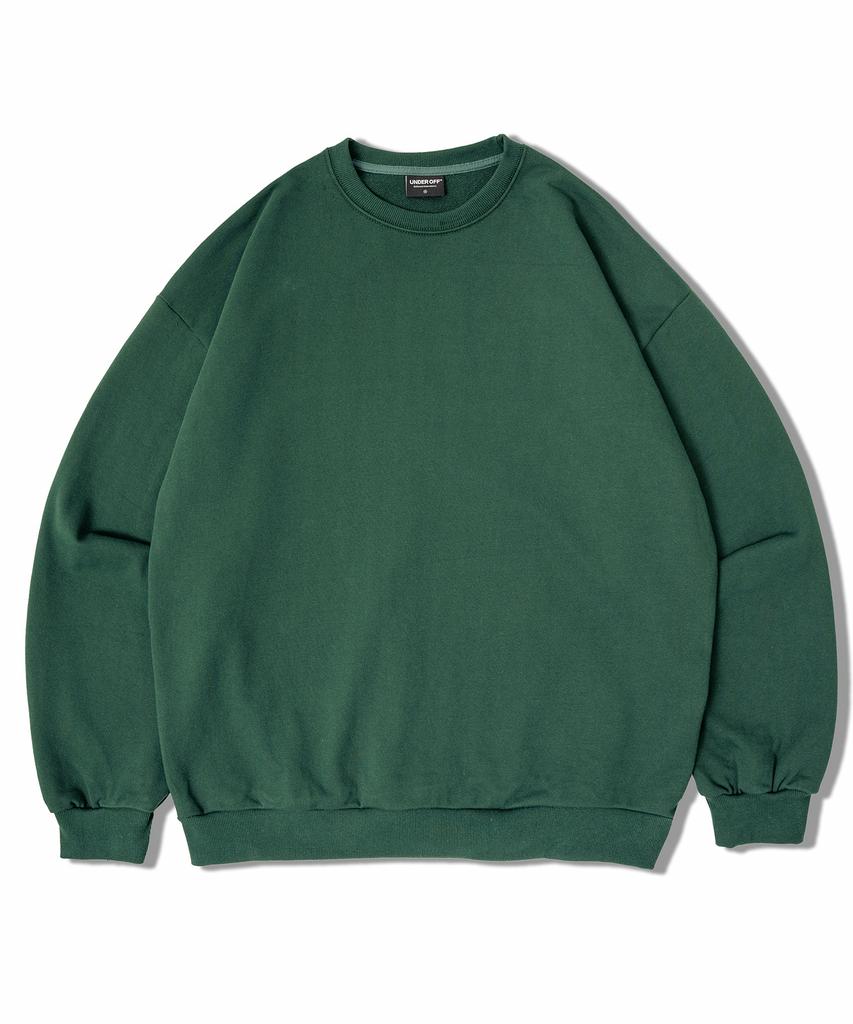 UNDEROFF Authentic Relaxed Basic Sweatshirt Green