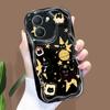 Cute Cartoon Pattern Cream Texture Casing Wavy Edge Soft Silicone Cover Phone Case for Vivo