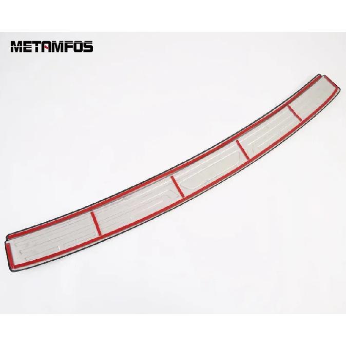 Car Accessories For Hyundai Sonata Exterior Rear Trunk Bumper Foot Plate Tail Door Sill Scuff Guard Plate