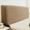 Jacquard Velvet Elastic Bedhead Cover All-inclusive Bedroom Home Bedside Backrest Protection Headboard Dust Cover