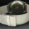 VINTAGE SEIKO AUTOMATIC 7009A JAPAN MENS SILVER COLOR DIAL WATCH A708589-1